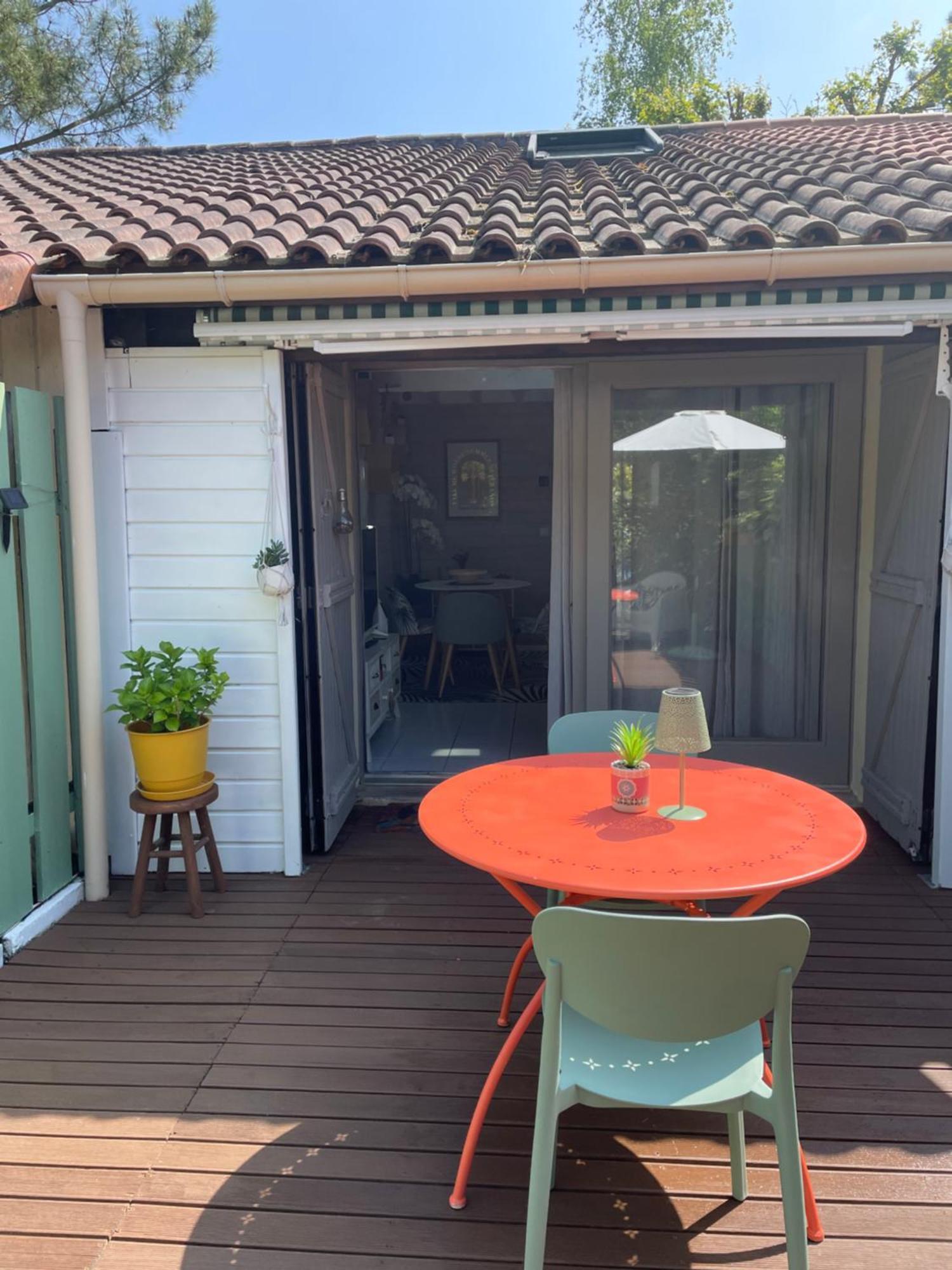 Jolie Maison Au Golf Lacanau Eksteriør billede